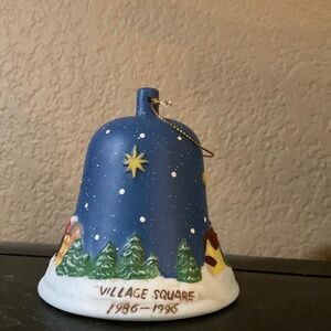 VTG village square porcelain Bell